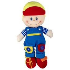 Soft Boy Rag Doll 45cm - Educational